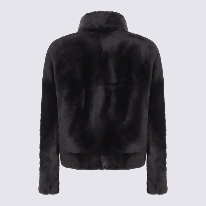 Brunello Cucinelli Jackets - Charcoal | 17b782be739beba9e194cd06c29e5ad95a1fe3a3