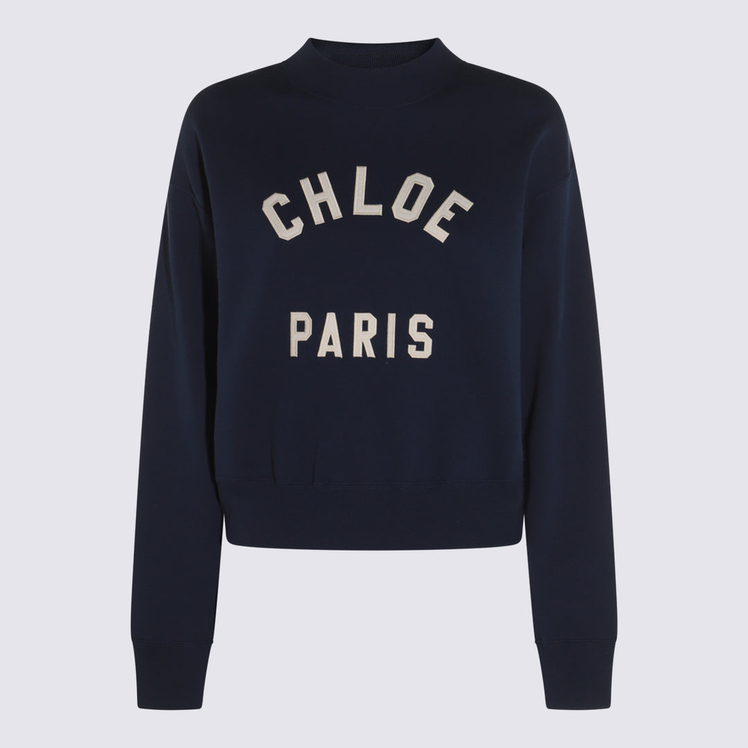Chloè Sweaters - CLASSIC NAVY | ec7003937d9b47812223908d2040f1d67486efc5