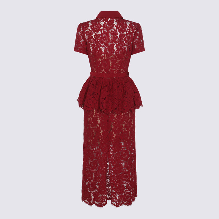 Self-Portrait Dresses - Blue and green | 2629e26f0d1b010ac42aa89bd3a9131936e5dc17