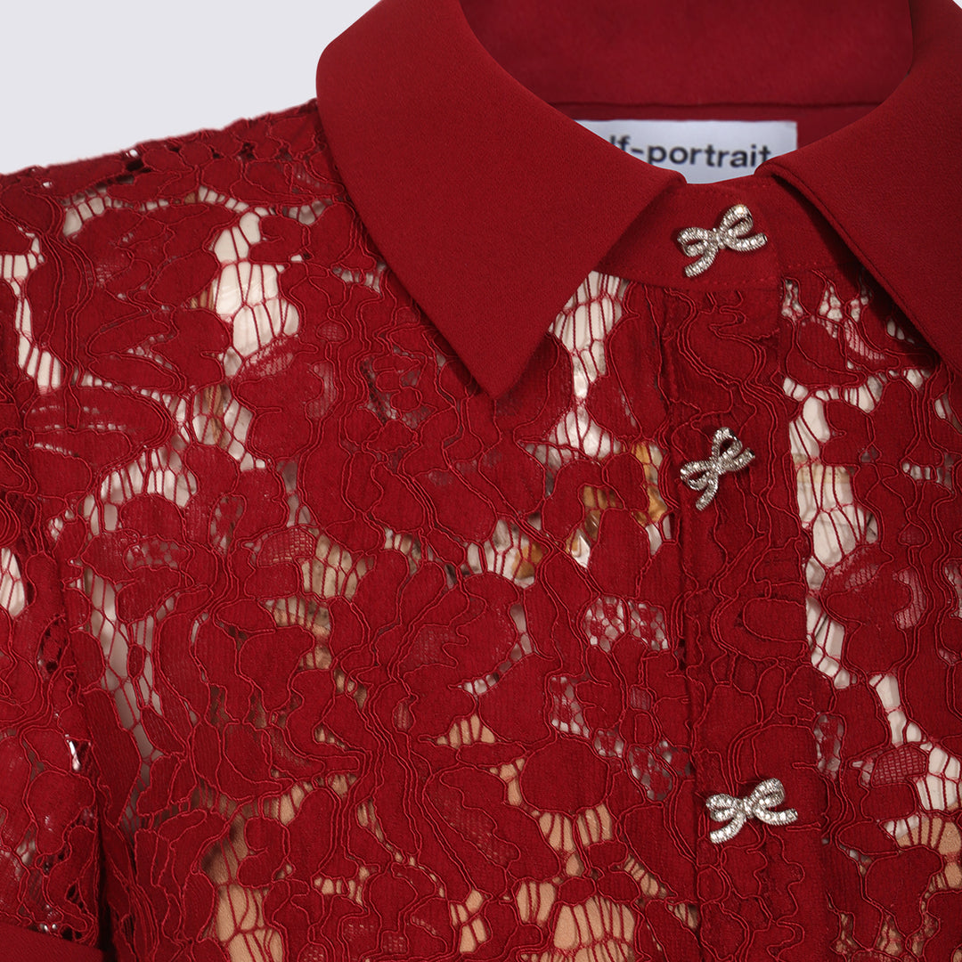 Self-Portrait Dresses - Blue and green | 1c7cb0cd48b994b9b783bdcfc9590977d94dc640