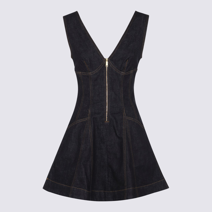 Self-Portrait Dresses - Blue and green | e59a9d6496c404b93a4752412e367b9ddc1cbbac