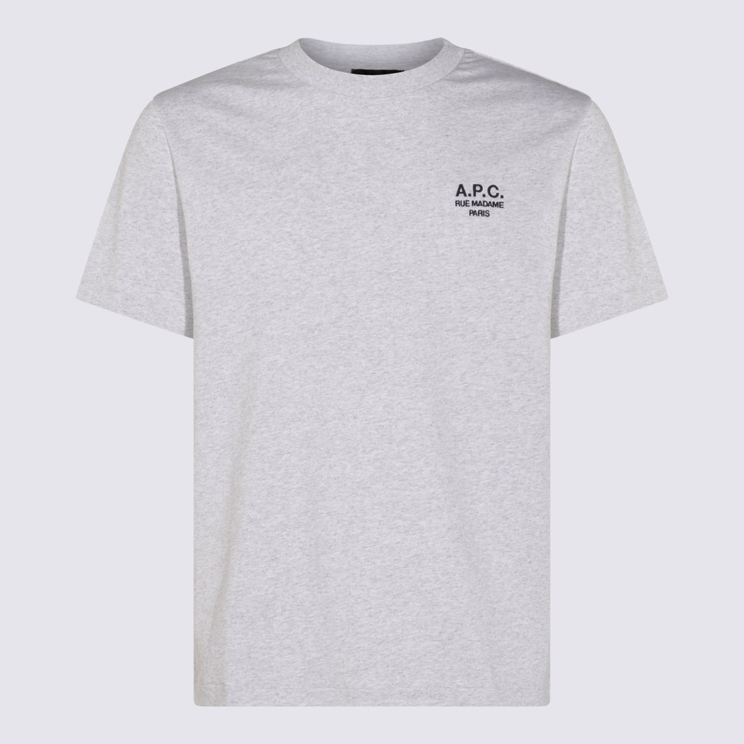 A.P.C. T-shirts and Polos - HEATHERED
GREY/BLACK | 06837e38862d59109456be4cb32f58aaa1ef65e5