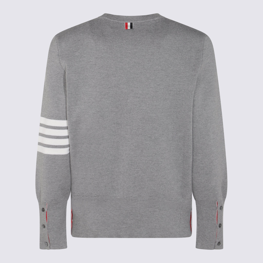 Thom Browne Sweaters - Blacks and greys | 6aa90b689e1a9e6e09994948b5d2c25848bd67e9
