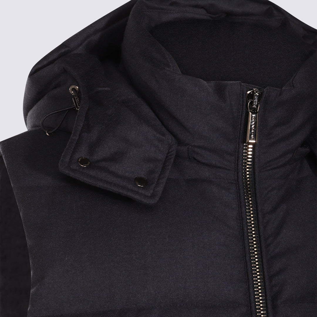 Moorer Coats - Blue and green | da5cf2e5baca138abba0872fad0748fd4b41c73f