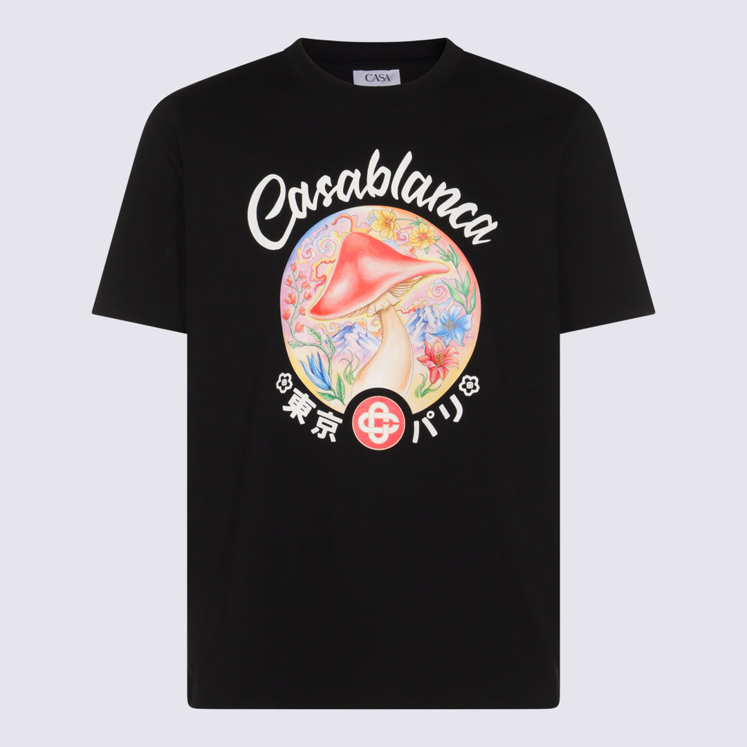 Casablanca T-shirts and Polos - Blacks and greys | cf4252487a68e0a589ec8971c89bdbe87d4b0d46