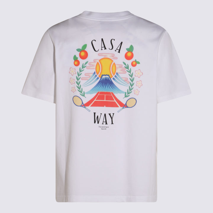 Casablanca T-shirts and Polos - Light and natural | f620b0fa05dfc33e17b1497a614c77476b2da0d8