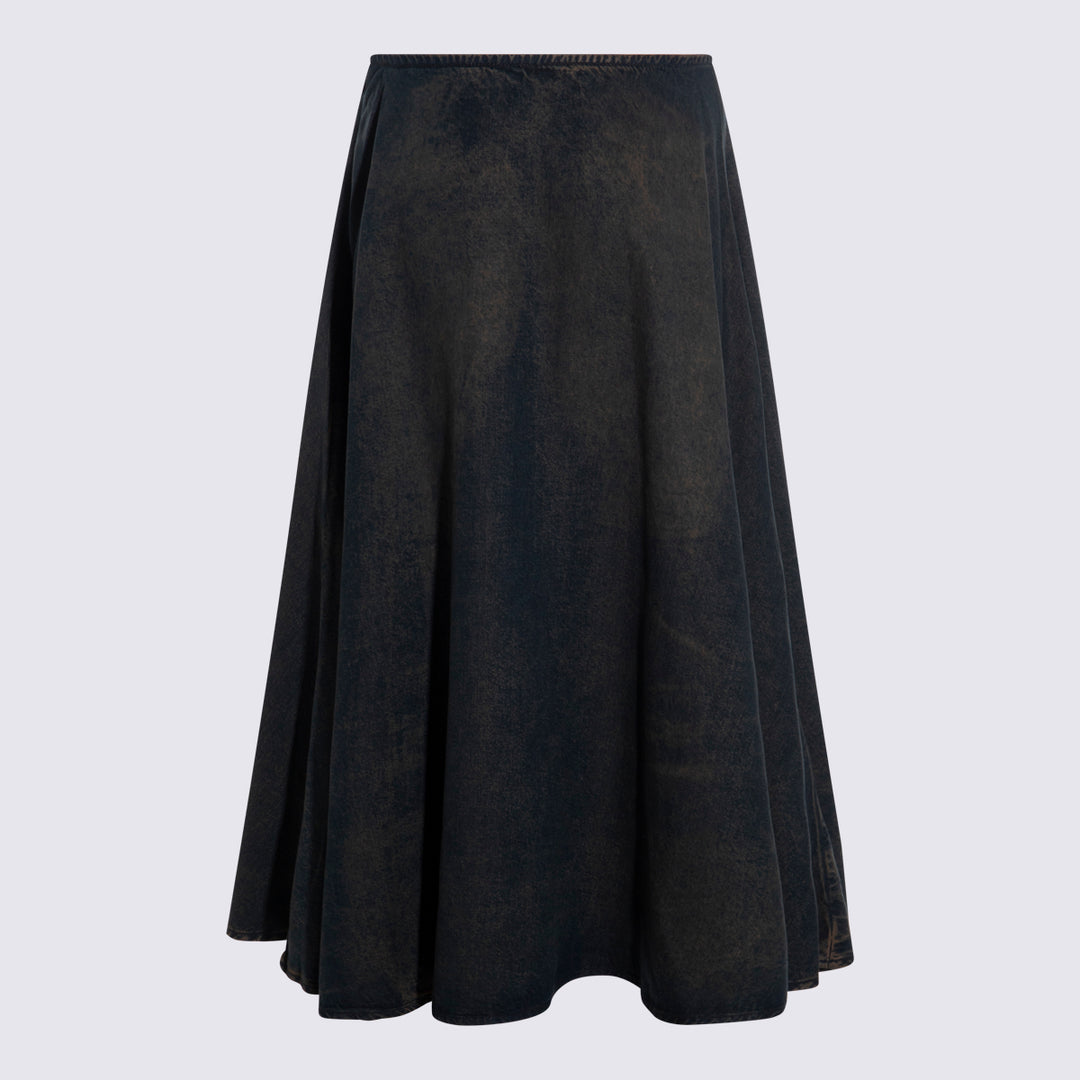 Diesel Skirts - Blue and green | e3efdb822cf537d28856db35ef42e4e25f4376bf
