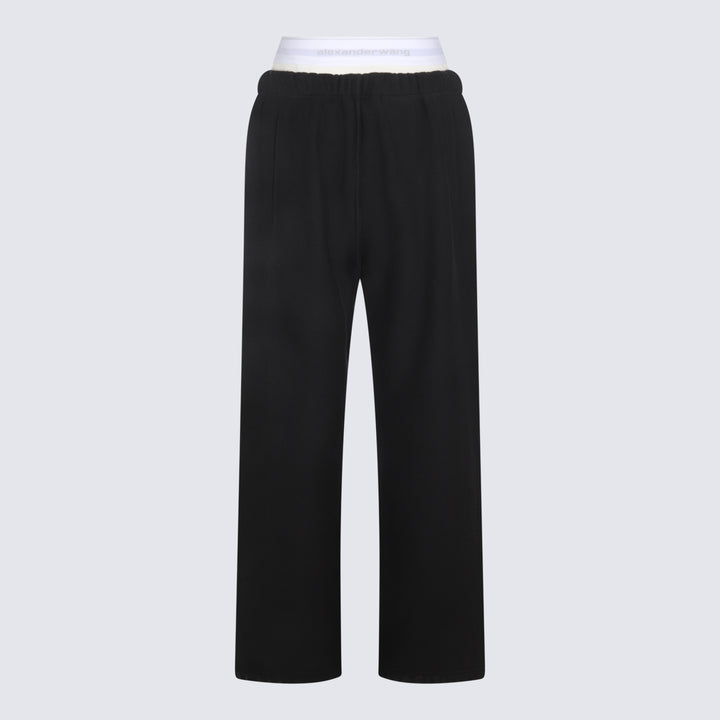 Alexander Wang Trousers - FADED BLACK | af87030e69bd2e27f1fe04a8ac904cc73c865bba