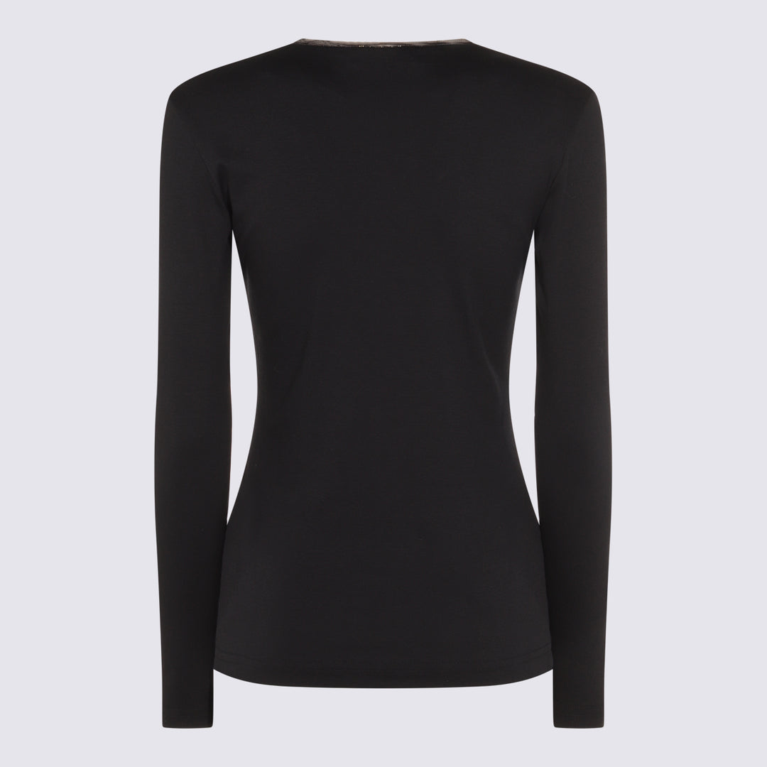 Fabiana Filippi Sweaters - Blue and green | 7abc79d6ba2b1522d00becae6f7533d0d0831202