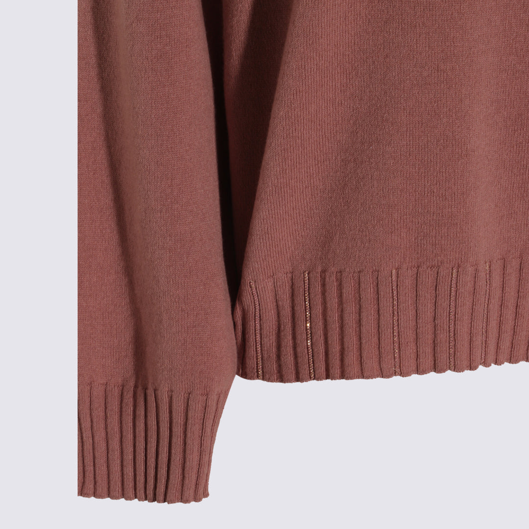 Fabiana Filippi Sweaters - ROSA FUMO | bcb575e221d933c0f5eb55e5a76138c6793ec705