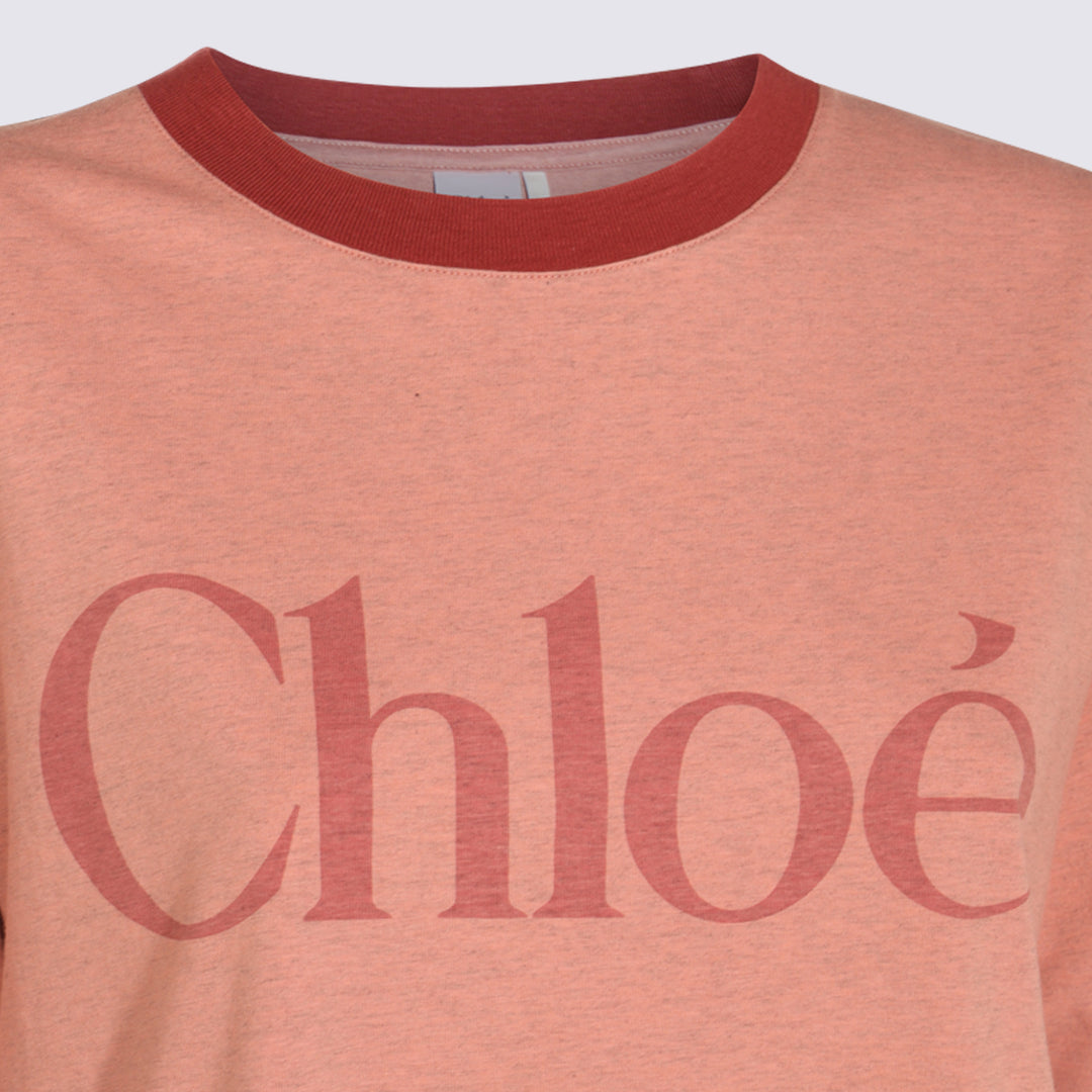 Chloè T-shirts and Polos - Petal Pink | 2f1ad1ed40755d5becf40768fcc16a227d5ed656