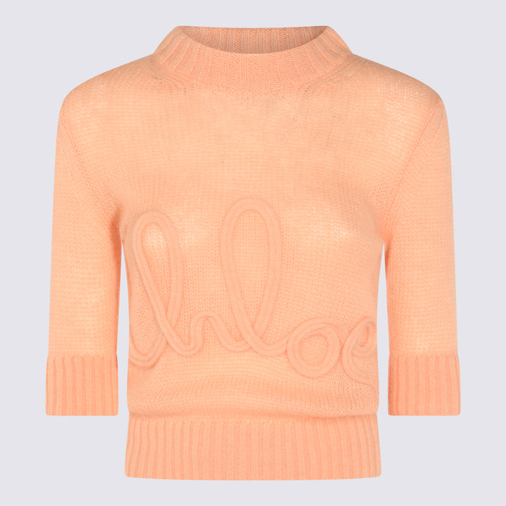 Chloè Sweaters - PEACH ORANGE | 1199cb354e1198f7416dc3e3c3748ac5f7423129