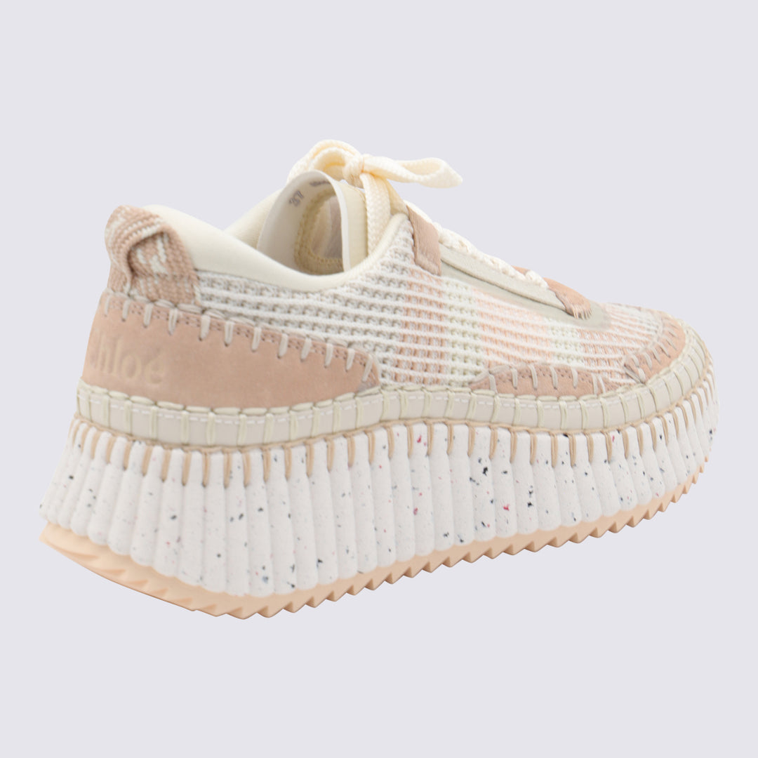 Chloè Sneakers - POWDER BEIGE | ad8ee568919e1db3adb2b799ec7028a61a75522e