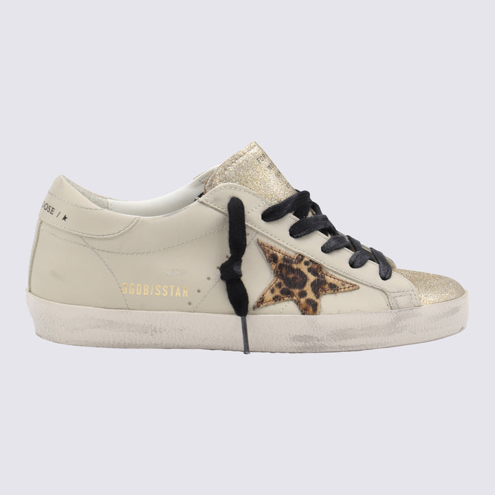 Golden Goose Sneakers - LIGHT BEIGE/DARK RED | df3ce5c7a678bd97bf528b239af45bdf946870d3