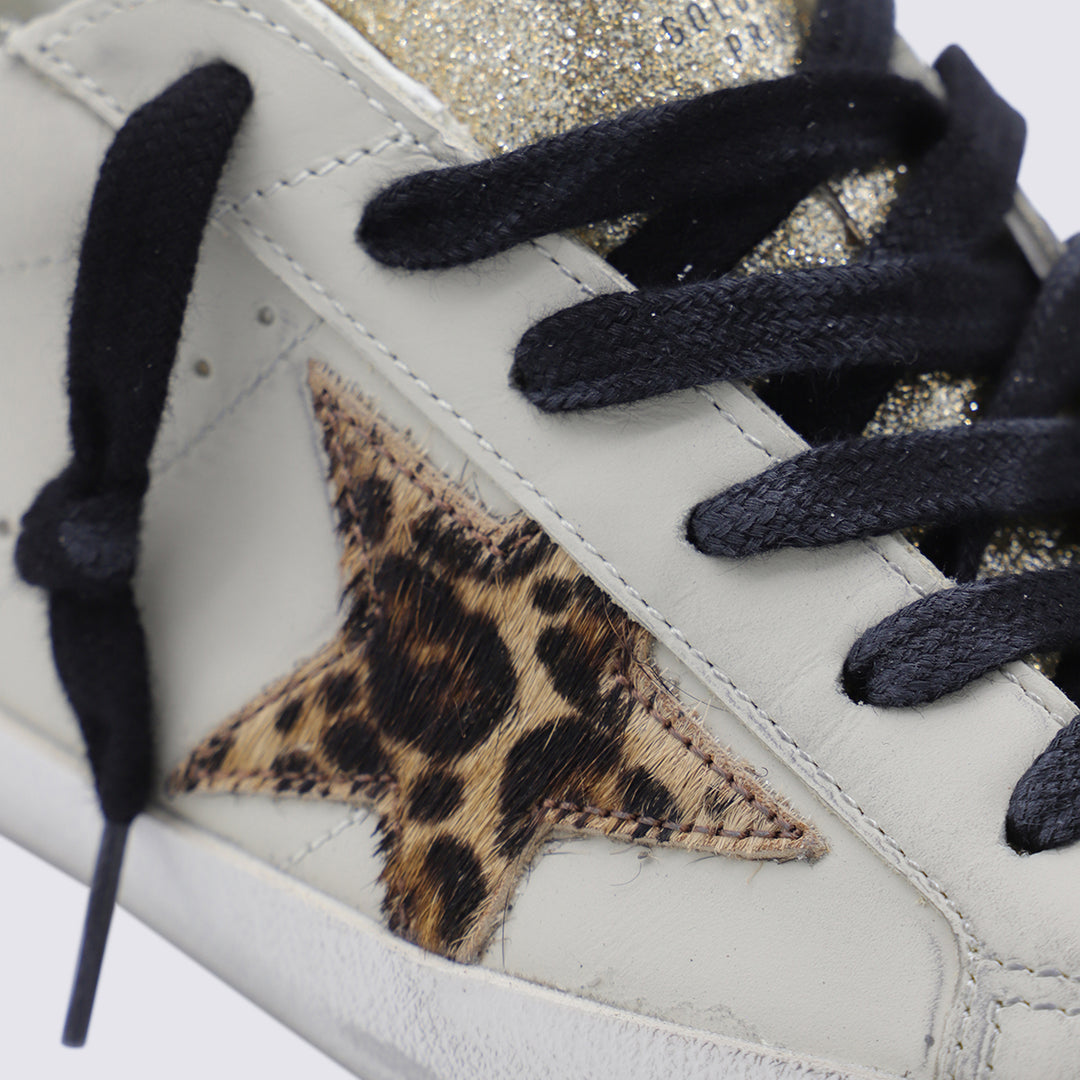 Golden Goose Sneakers - LIGHT BEIGE/DARK RED | b2db5d4275ab2a3e4ca85b39a63a73469943f147