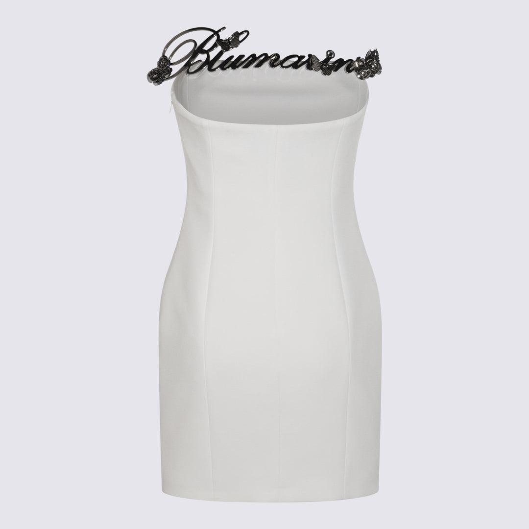 Blumarine Dresses - WHITE PEARL | aceff9e8f4559c7bdedcdd22681cff7667e18705