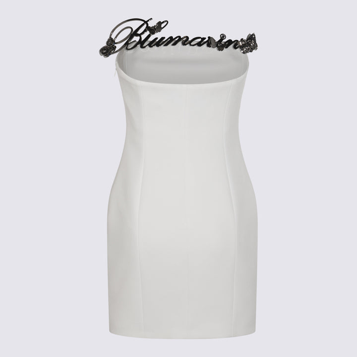 Blumarine Dresses - WHITE PEARL | aceff9e8f4559c7bdedcdd22681cff7667e18705