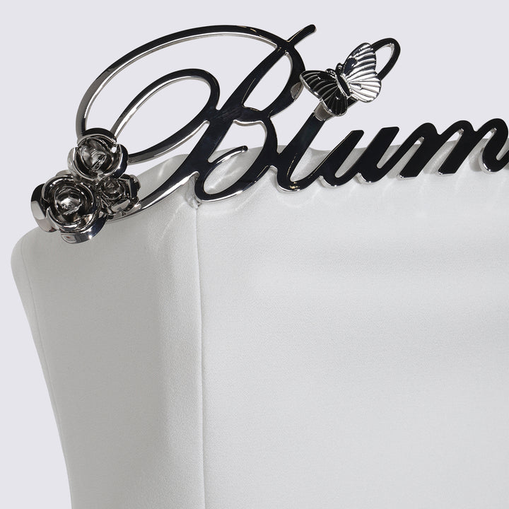 Blumarine Dresses - WHITE PEARL | 4b60b8ad5dfbc288f0aa8de7c640dc469dfea933