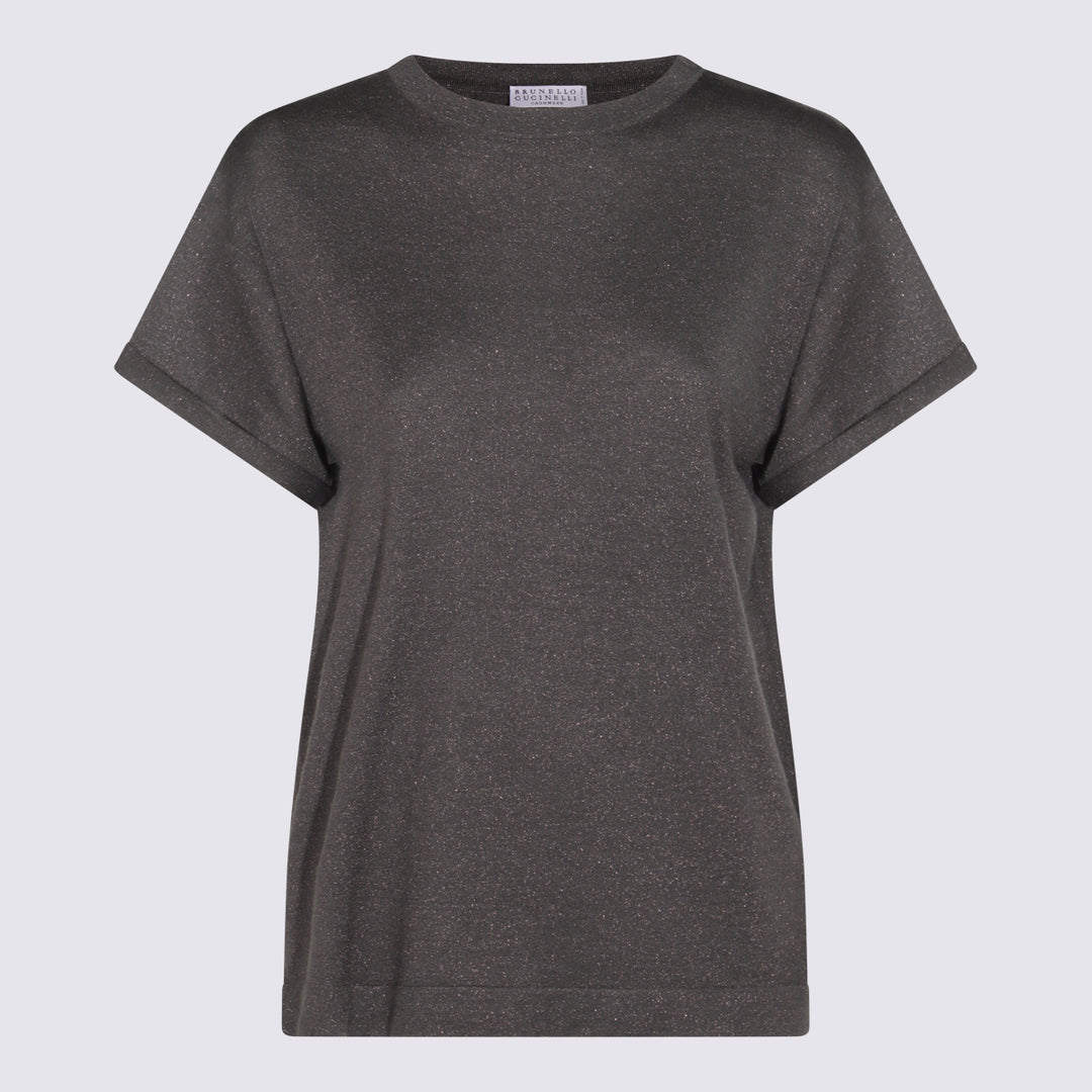 Brunello Cucinelli Sweaters - Blacks and greys | 65f71e8bc4daa63cb2b949693793a5b0ed19ca93