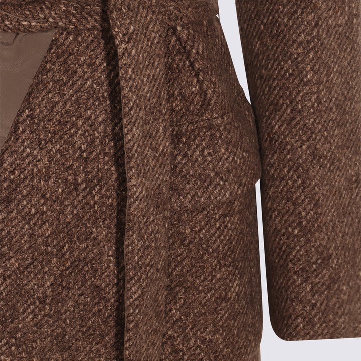 Brunello Cucinelli Coats - Brown | 5f12b237ec4b4cf5a78b48998508ec4aae0997dd