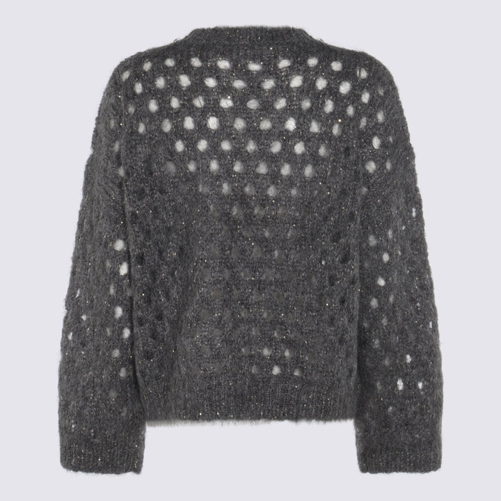 Brunello Cucinelli Sweaters - Blacks and greys | 7a719fe80ab05e83a7976f959f51f431c6be3d25