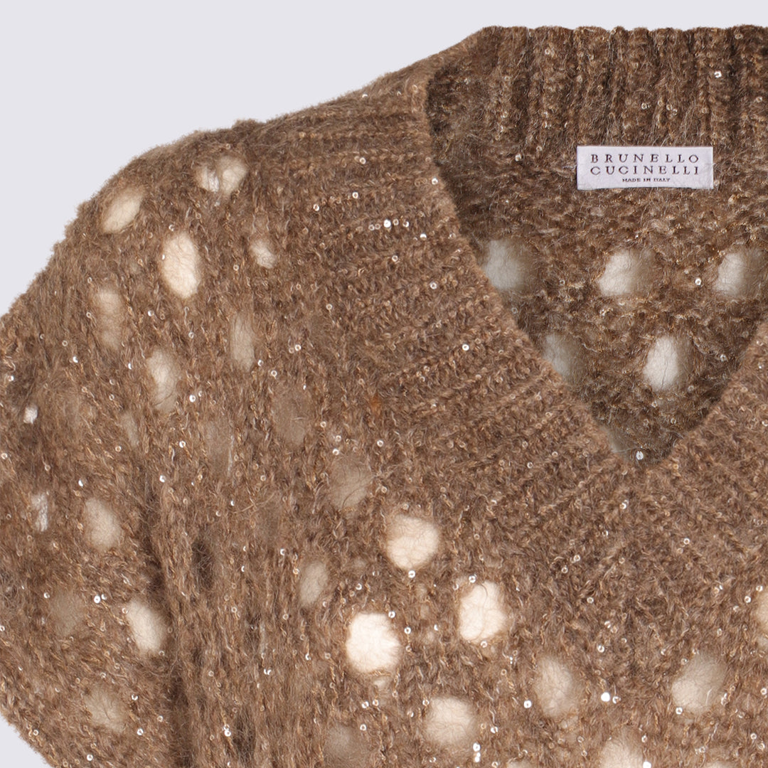 Brunello Cucinelli Sweaters - Light and natural | 2c614fd3def6fcbe3e23ea42c25907d36f8a59e9