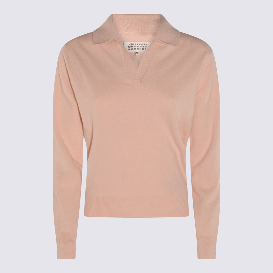 Maison Margiela Sweaters - PALE PINK | 3dc8b620cecf7ab4516901824a9cedf57463340b