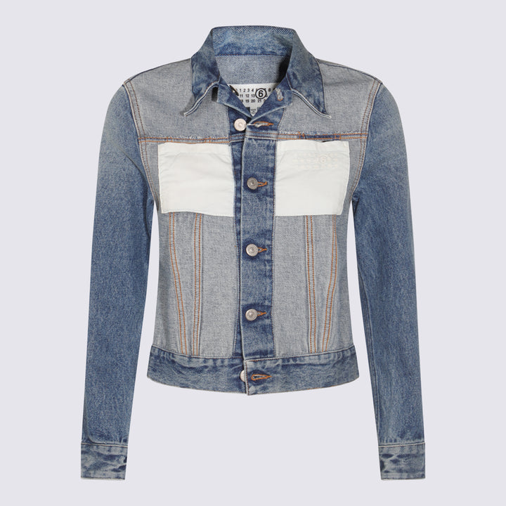 Mm6 Maison Margiela Jackets - MEDIUM BLUE | 73e39fea8a98c827f71f444ad1a049370fe8b07a