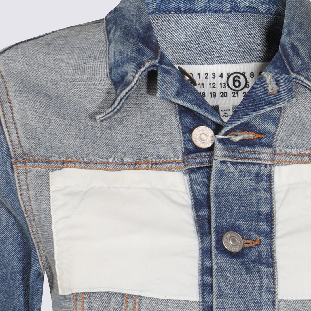 Mm6 Maison Margiela Jackets - MEDIUM BLUE | fc328fd217698a2d9d6bd221597dc37285b16118