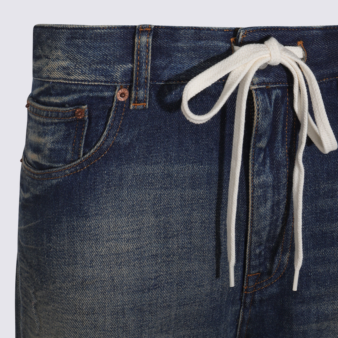 Mm6 Maison Margiela Jeans - MEDIUM BLUE | 0110c4a7af6c387608db7d67f0df077aedc6623d