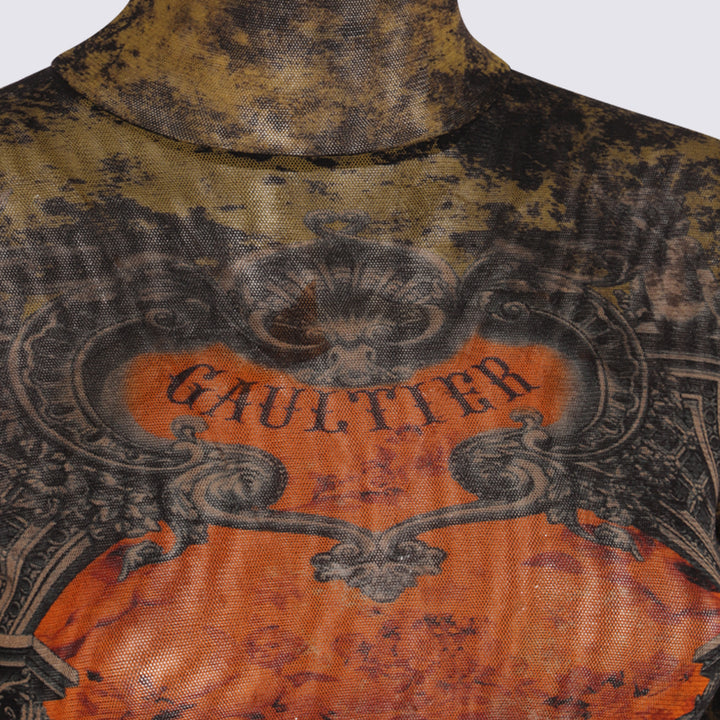 Jean Paul Gaultier Dresses - BLACK/KHAKI/ORANGE | 627c9b2b2517d9bd1331b17dfd1b9c2788da7e6a