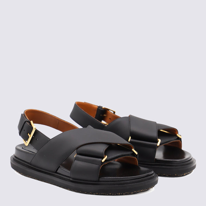 Marni Sandals - Blacks and greys | 4584be1504a3bf6e192316c9c85dc77ae2f62b5d