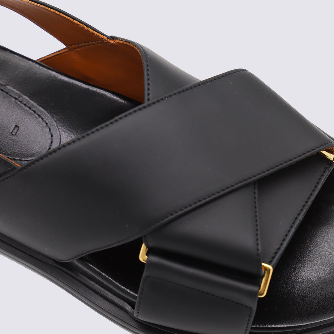 Marni Sandals - Blacks and greys | 2fe0fffc2d906485a0f0a229850c91119eaf8c43