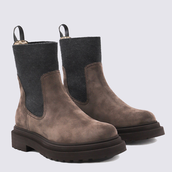 Brunello Cucinelli Boots - CORVINO | 5ec285694c7ddc805352d27ad3c2cb506ad95f4d