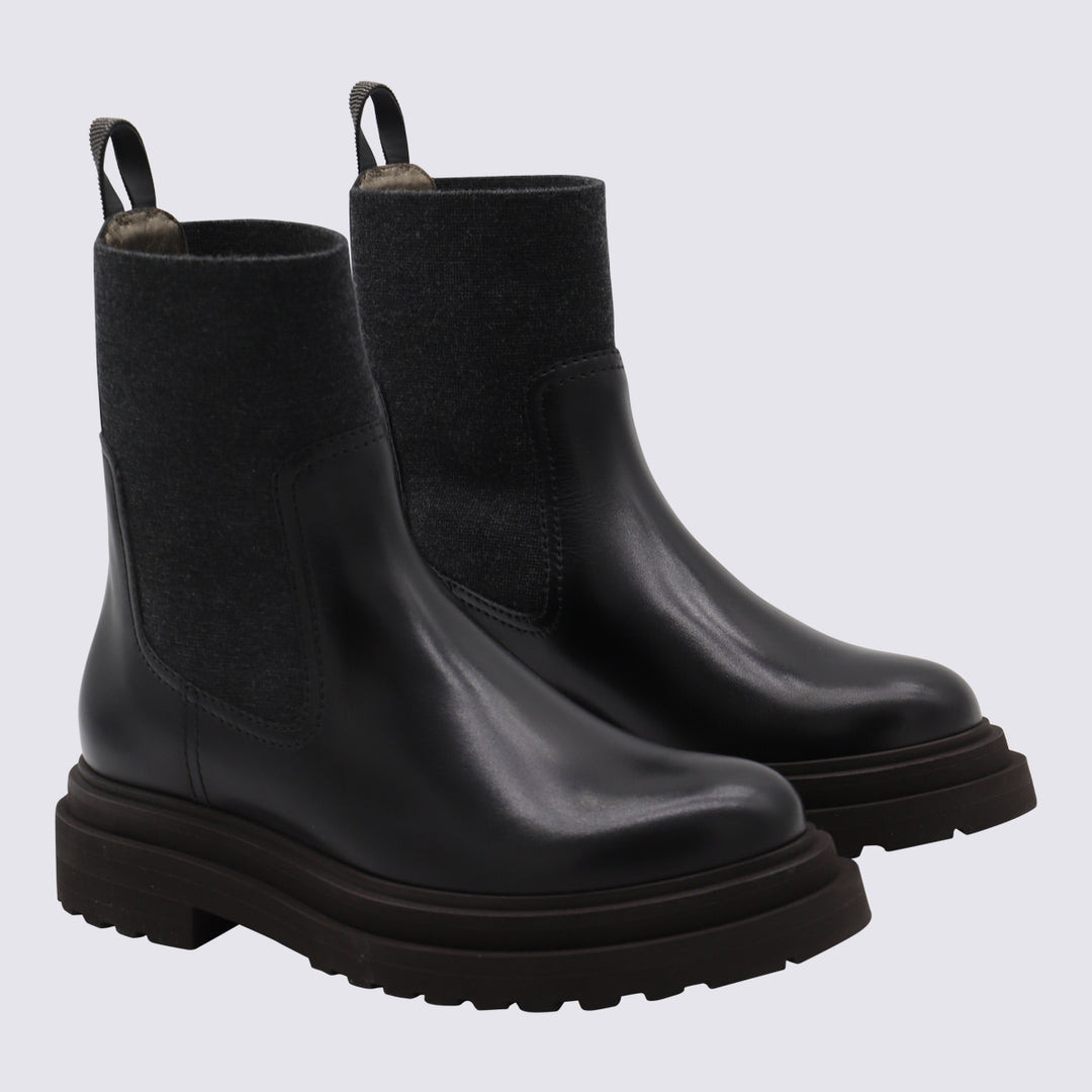 Brunello Cucinelli Boots - Blacks and greys | 646331643f660b0b70f7493e6c8a6d94bd1c3861
