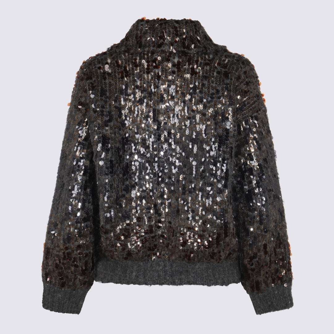 Brunello Cucinelli Sweaters - Blacks and greys | eb62a1d5289de13a74f5a8c06167f71048487f2e