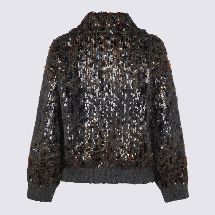 Brunello Cucinelli Sweaters - Blacks and greys | eb62a1d5289de13a74f5a8c06167f71048487f2e