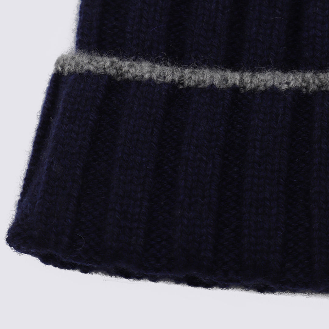 Brunello Cucinelli Hats - Blue and green | 7b785abdc9154d770536e66056f91853253046c3