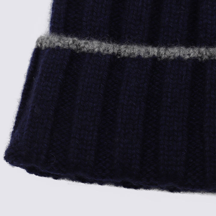 Brunello Cucinelli Hats - Blue and green | 7b785abdc9154d770536e66056f91853253046c3