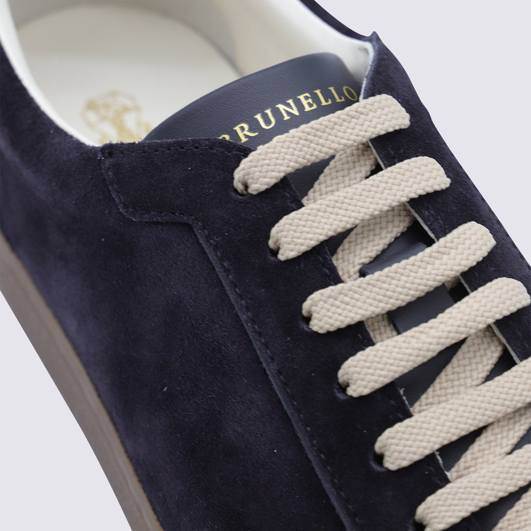 Brunello Cucinelli Sneakers - Blue and green | d783bfc3fc7c8555fffbbabc6eb9b2d1ae6d573e