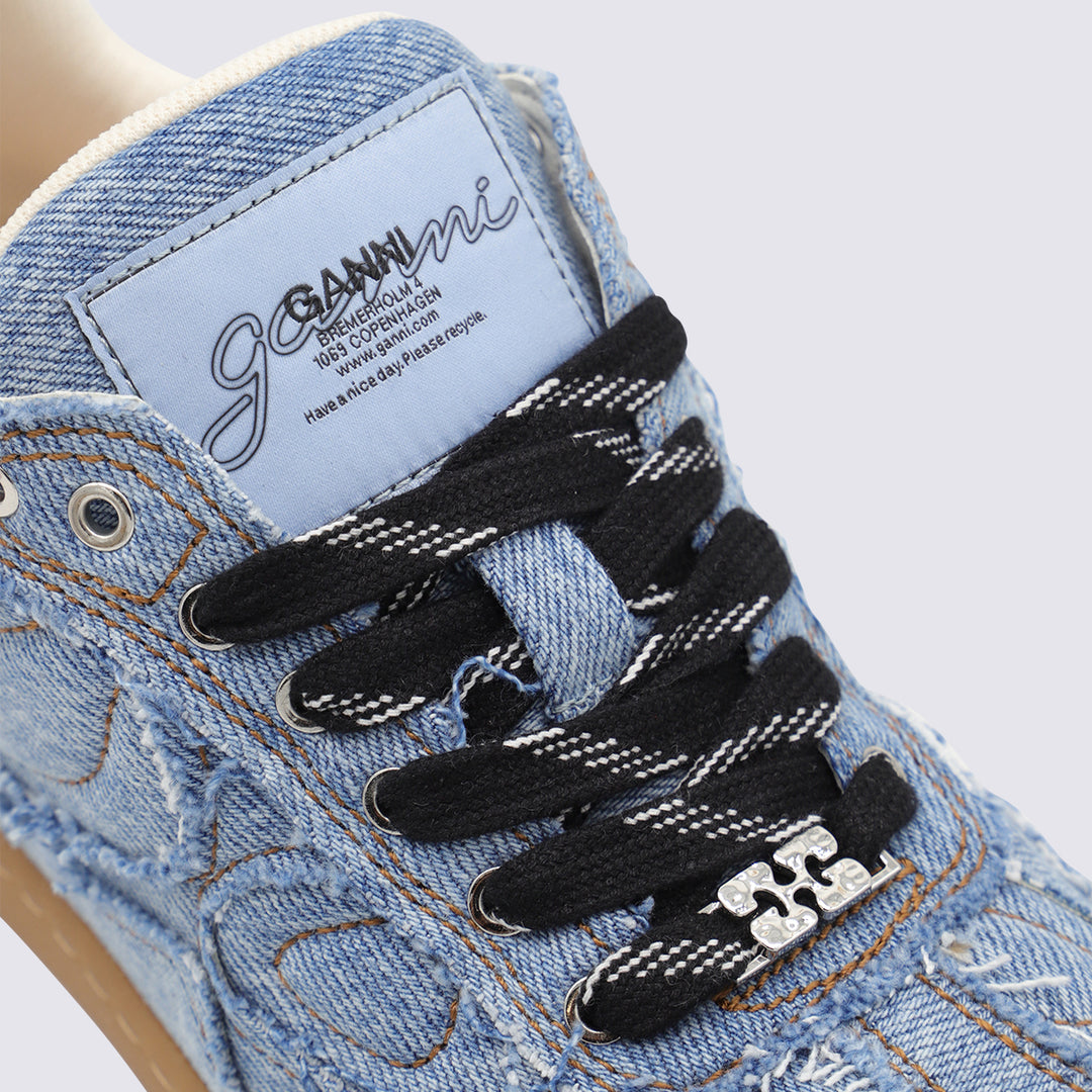 Ganni Sneakers - Blue and green | aea9512d4c154cb5f6a36b898669776e92585778