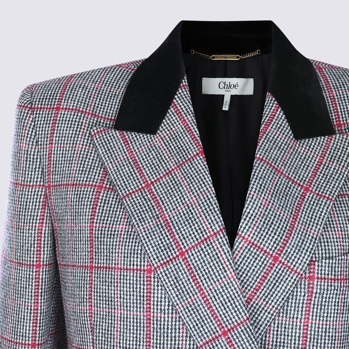 Chloè Jackets - BLACK - WHITE 1 | a1bea3b290a533587c5535de350995575a6739fb