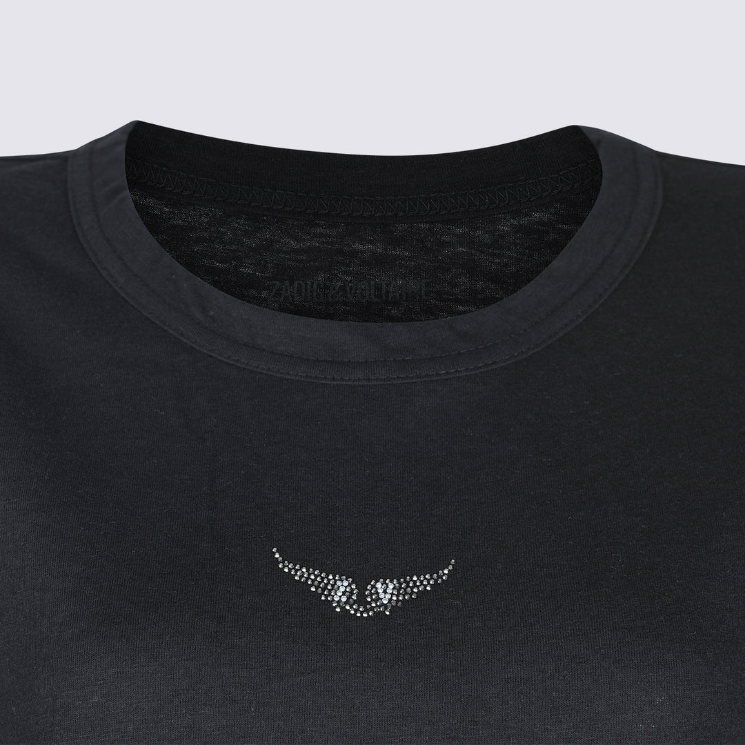 Zadig & Voltaire T-shirts and Polos - Blacks and greys | 826ec452d8bdfc10cda55c2632fefc1d7f833dbb