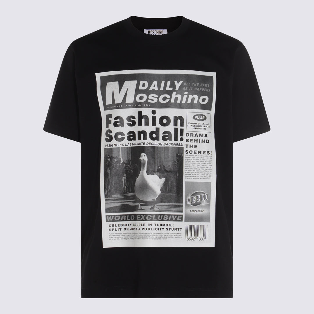 Moschino T-shirts and Polos - Blacks and greys | 2556b79004fff1801f1ec328c648fd811ce77691
