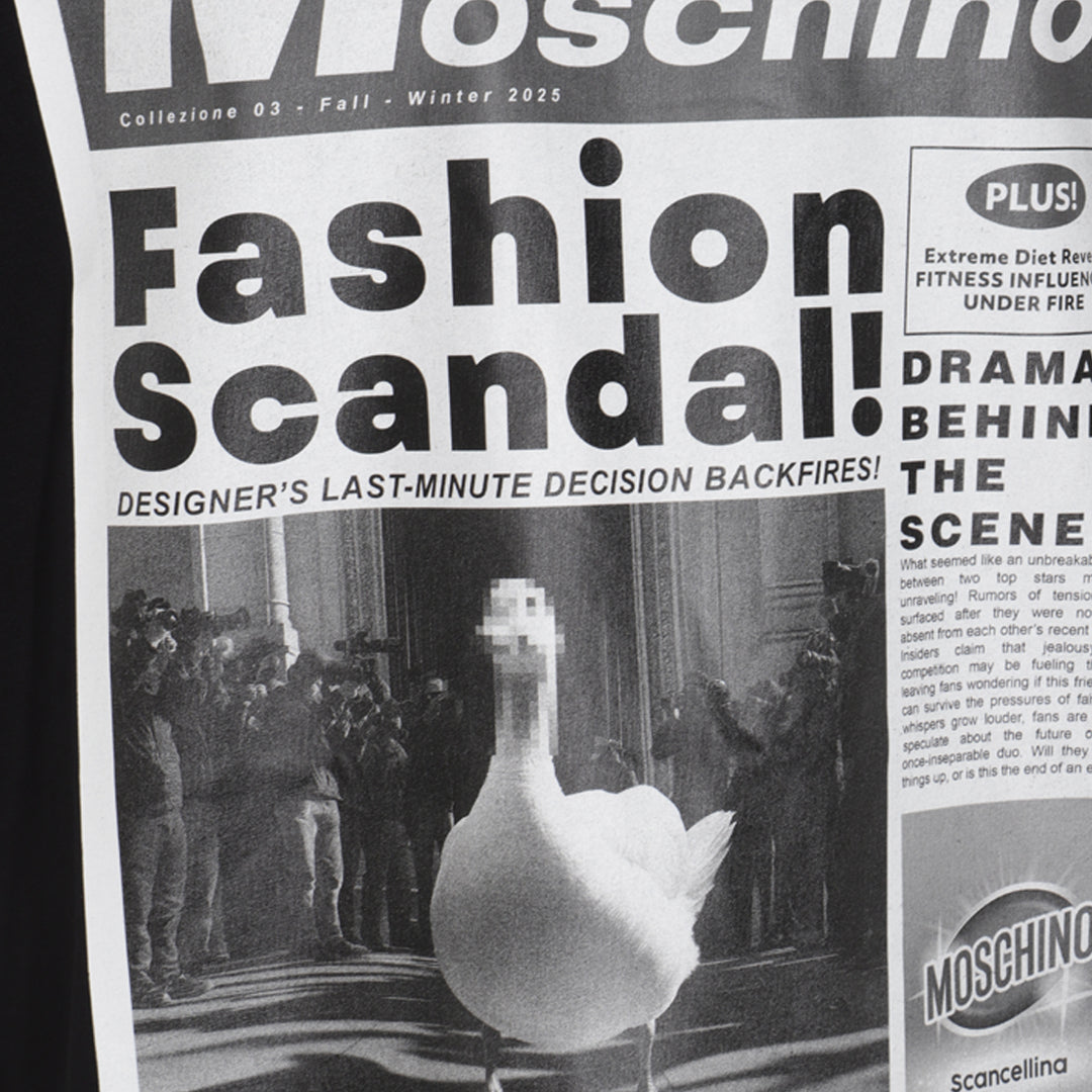 Moschino T-shirts and Polos - Blacks and greys | 90da558171d0461fdaf6dc8c7d8029720a714c6f