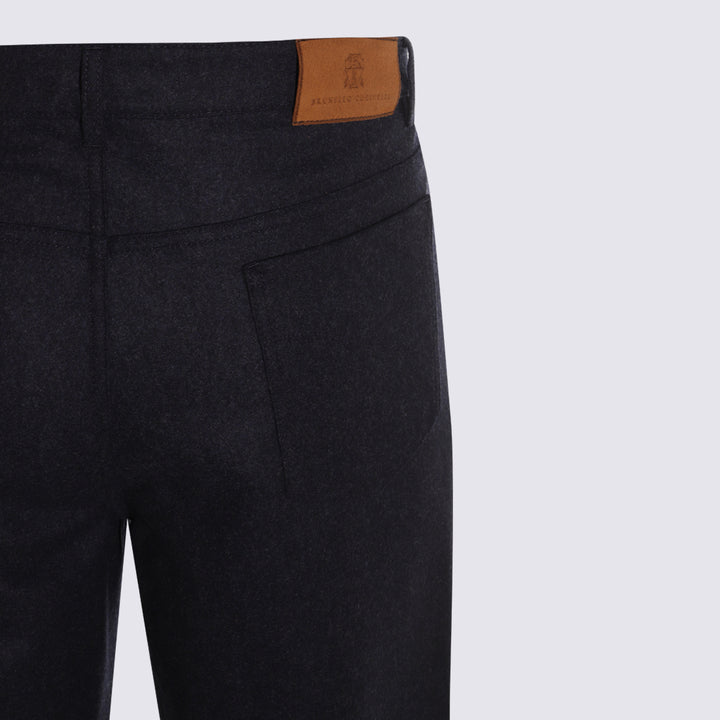 Brunello Cucinelli Trousers - Blue and green | 2087072d0a67103b417a93d2c9e776f91a74a15c