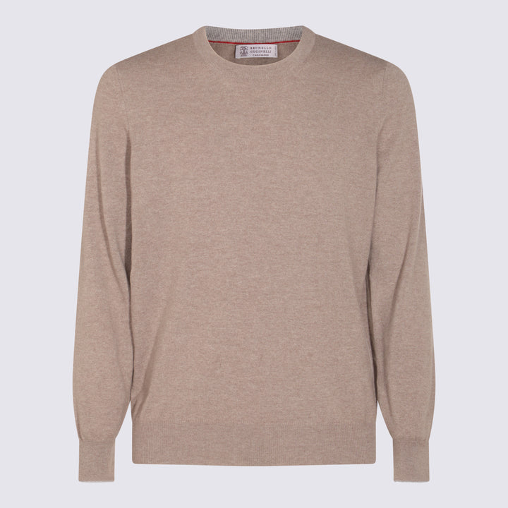 Brunello Cucinelli Sweaters - Corteccia | 87a5db6d2d02986fbc73a650f08238710a75b35f