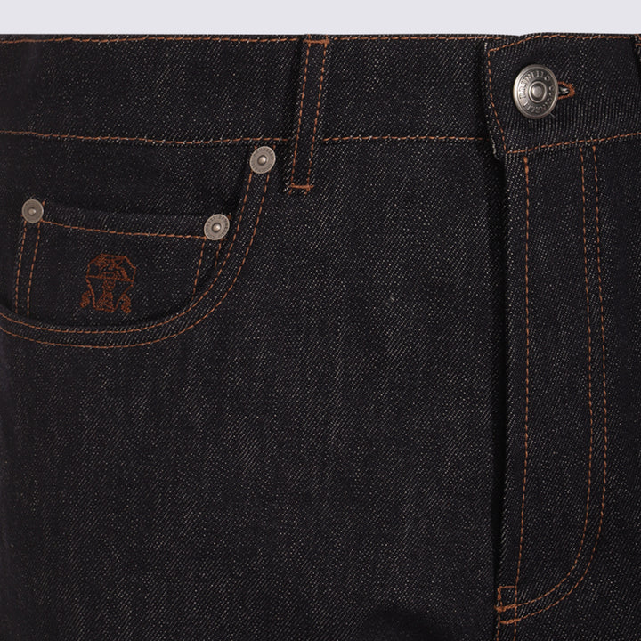 Brunello Cucinelli Jeans - Blue and green | 3d1b210a03a422455dba8d1aaa97aff00db65d7a