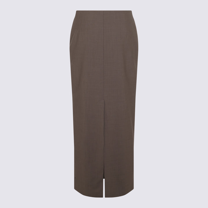 Brunello Cucinelli Skirts - Brown | e04d2acfcddabd69d739fe90aef3d40c9a1aa286