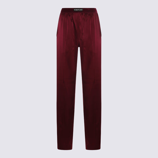 Trousers Deep Plum
